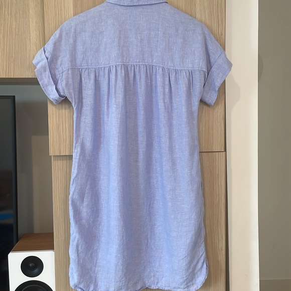 J Crew Baird McNutt Irish linen shirt dress - Picture 5 of 5